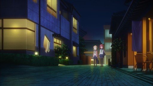After-school scene at the pottery shop intersection