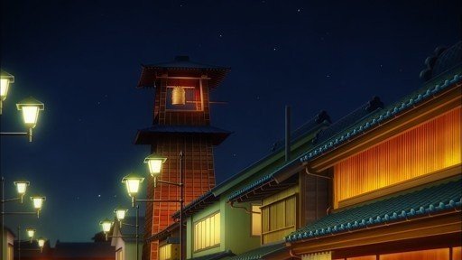 时之钟东侧街道