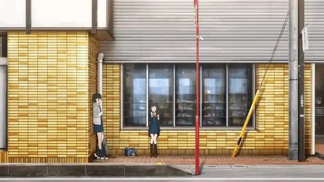 In front of the department store