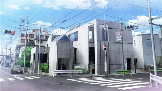 Commercial facility entrance