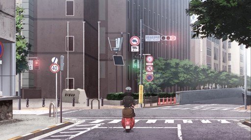 The Wide Intersection Where Rō and Haruno Walk