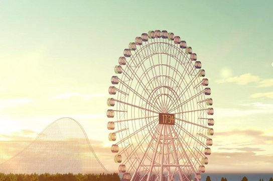 School Trip at the Ferris Wheel