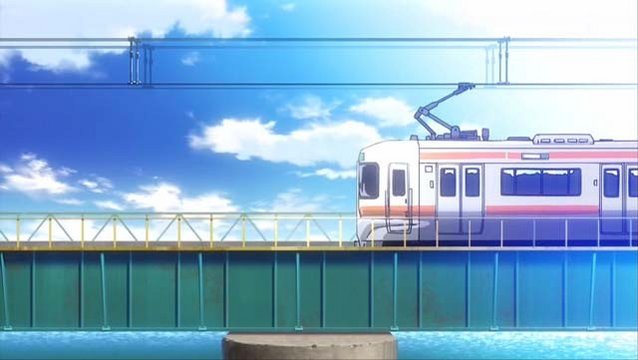 First encounter on the railway bridge