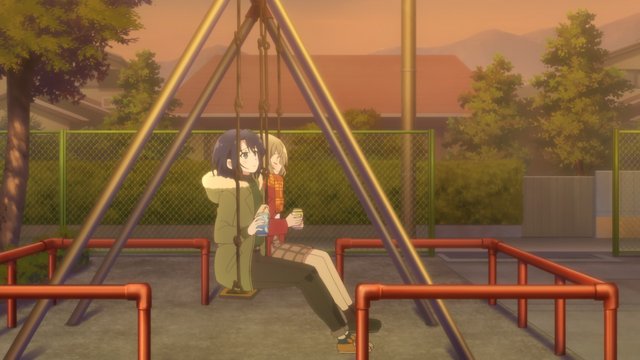 公園のベンチでの会話
