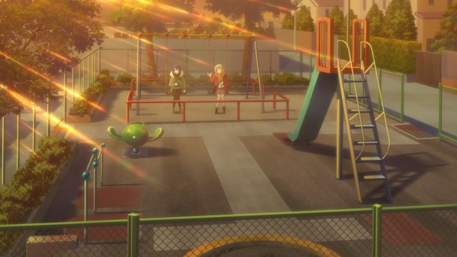 Adachi napping on a park bench