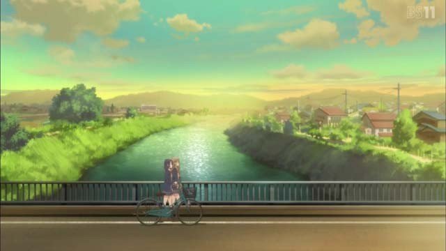 Bridge where Adachi and Shimamura walk after school