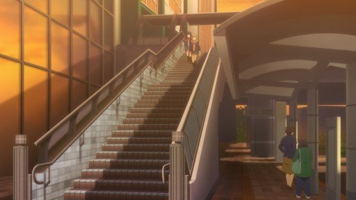 Invitation on the Stairs
