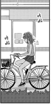 Adachi and Shimamura at the convenience store