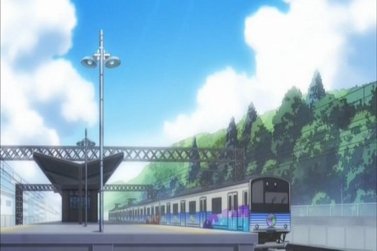 Ōme Station platform