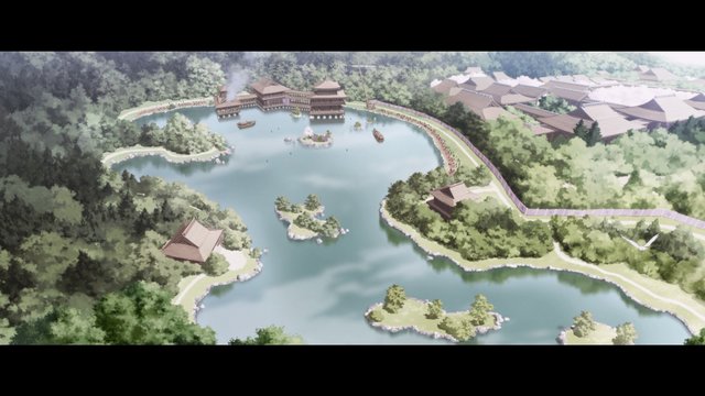 Performance Before the Golden Pavilion