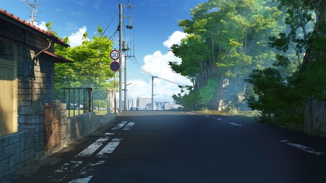 Plain-cottage-path - Alley Scene