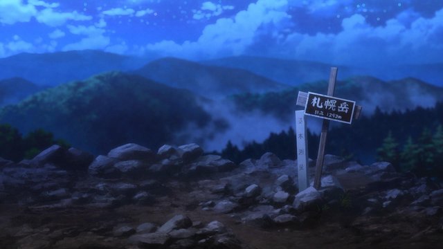 Opening mountain path run in Episode 1