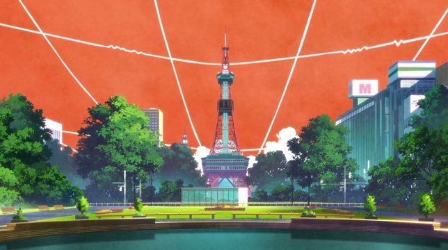 Odori Park Fountain