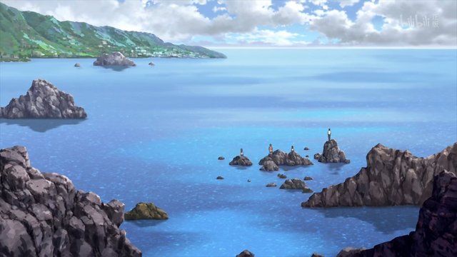 OP1海边远眺群岛