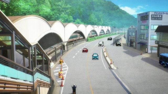 Hakone-Yumoto Station front scene