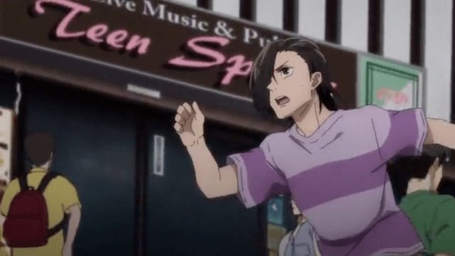 Three Gather at a Music Bar