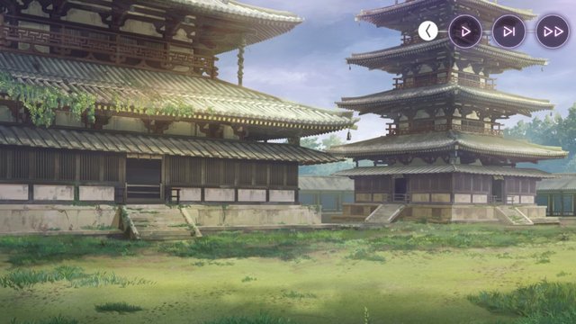 Horyu-ji Temple Scene
