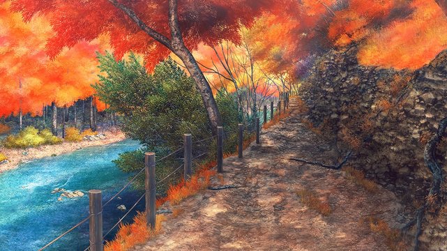溪谷散步道