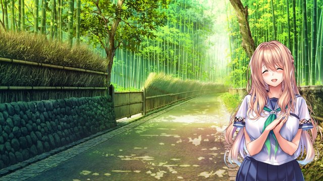 Bamboo grove path