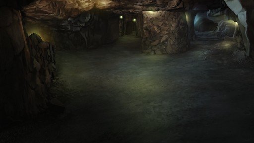 Inside the cave