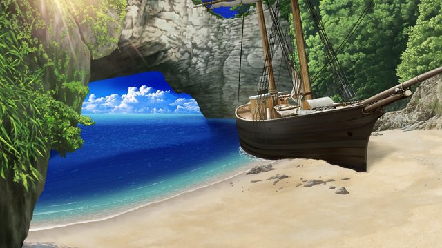Pirate Ship and Piano