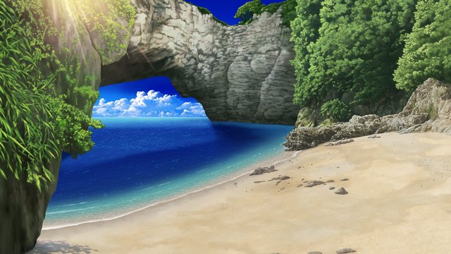 海食洞の天窓