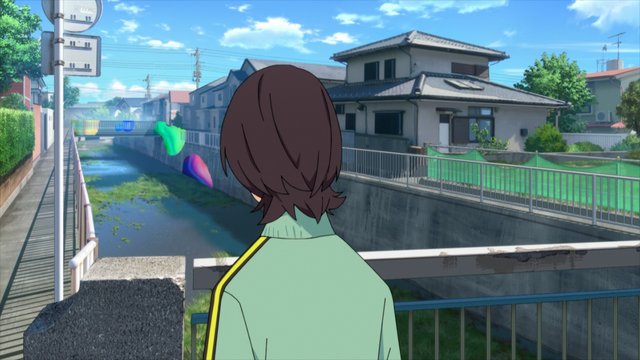 社橋的夕阳对话