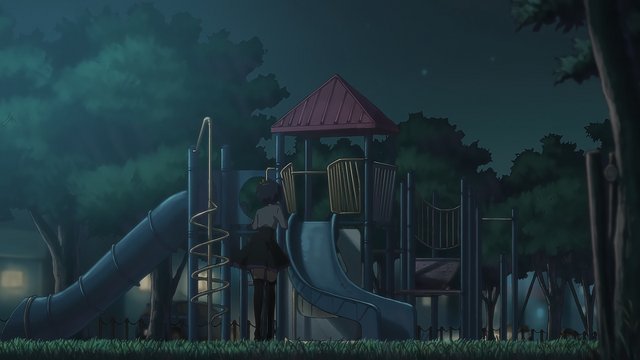 Park spinning playground equipment