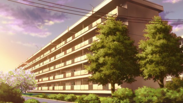 Rikka's apartment building