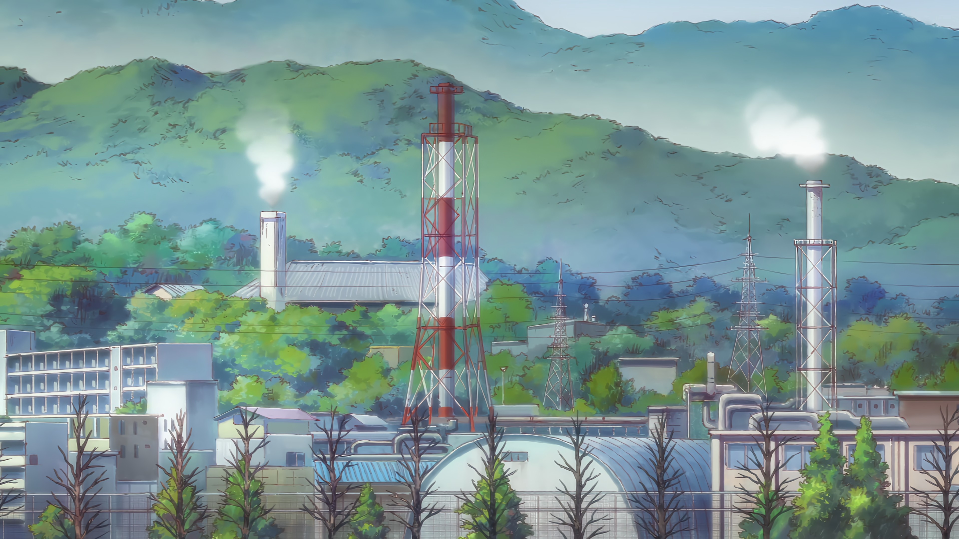 Chunibyo at the gas station