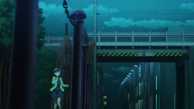 六花と勇太の湖畔のサイクリング