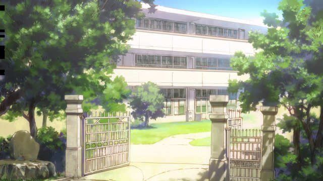 Episode 3 school gate scene