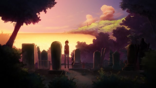 Rikka's father's grave location