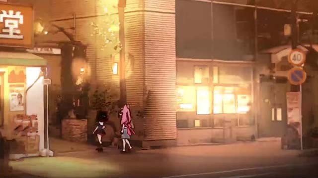 Brick Slope Shopping Street