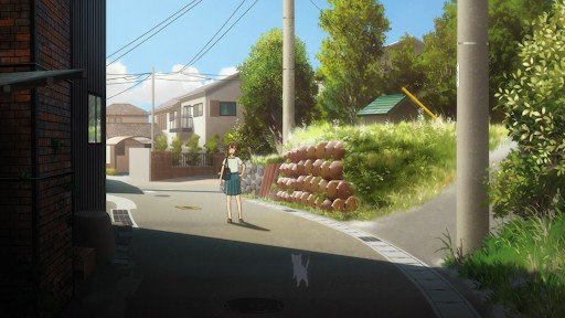 Near the shrine