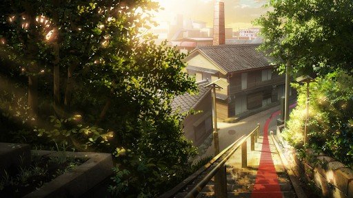 神明社北参道