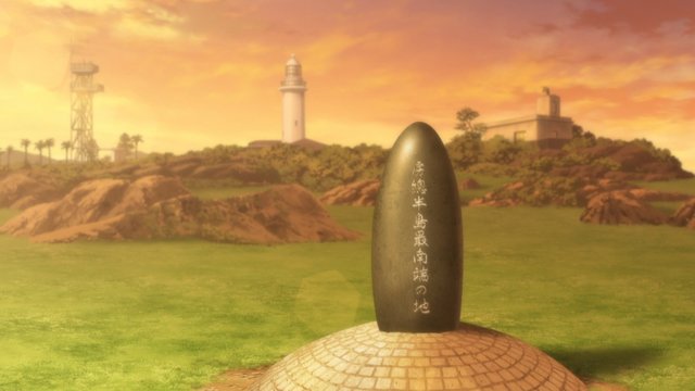 Night before the final battle at Nojimazaki Lighthouse