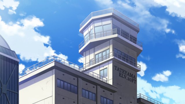 第1話管制塔シーン