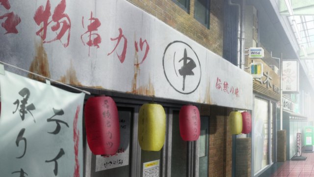 The kushikatsu restaurant where they first met