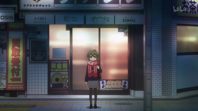 Senpai accompanies Futaba to the pharmacy