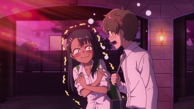 Nagatoro's apartment balcony