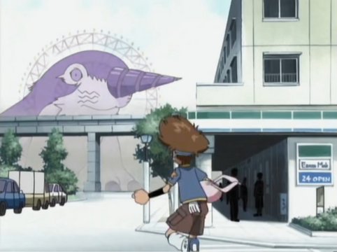 海边公园旁的便利店