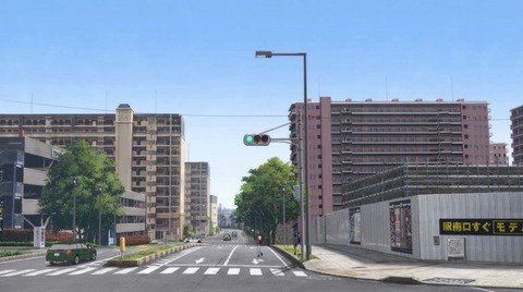 Central Square of Chiba New Town