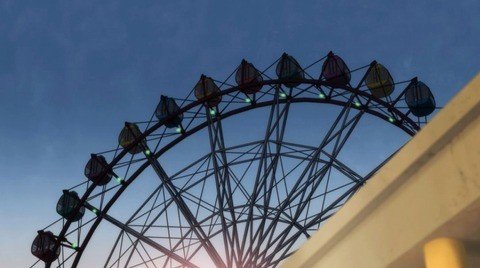 Night View of the Ferris Wheel