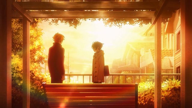 Final episode park bench