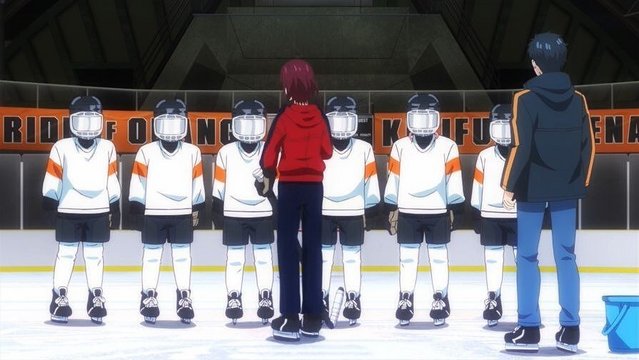 Inside the Ice Arena