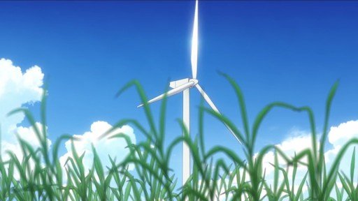 Riding Past the Windmill
