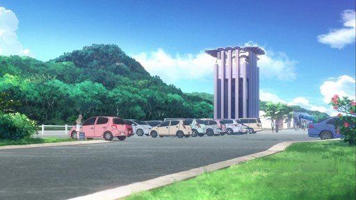 Parking lot in Episode 1