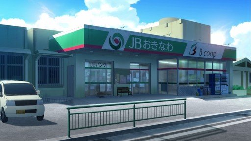 地元スーパーでの買い出し