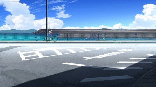 Breakwater near Anzashima Port